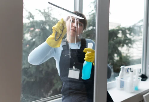 Nettoyage de vitres intérieures et extérieures à Hédé-Bazouges